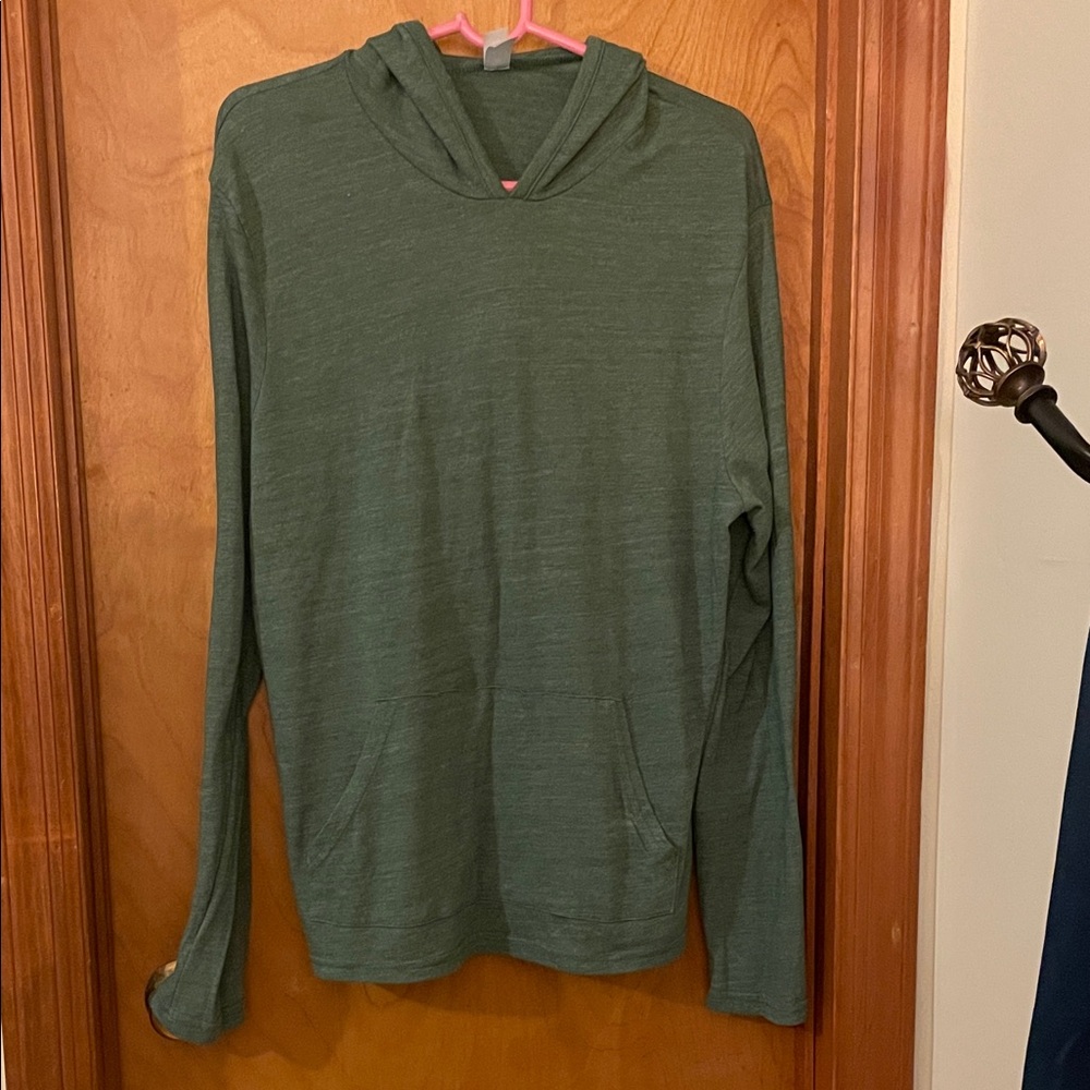 Alternative Forest Green Hooded Sweater